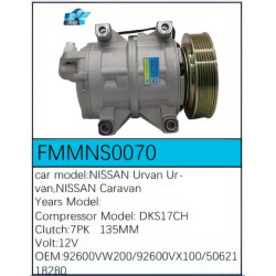 PartzBiz CE FMMNS0070 - Compressor for Nissan - FMMNS0070 PartzBiz CE FMMNS0070 - Compressor for Nissan - FMMNS0070