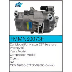 PartzBiz CE FMMNS0073H - Compressor for Nissan - FMMNS0073H PartzBiz CE FMMNS0073H - Compressor for Nissan - FMMNS0073H
