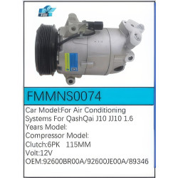 PartzBiz CE FMMNS0074 - Compressor for Nissan - FMMNS0074 PartzBiz CE FMMNS0074 - Compressor for Nissan - FMMNS0074