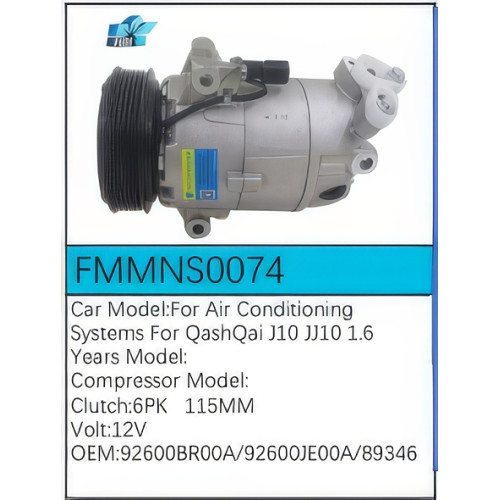 PartzBiz CE: -Compressor for  Nissan - FMMNS0074