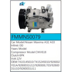 PartzBiz CE FMMNS0079 - Compressor for Nissan - FMMNS0079 PartzBiz CE FMMNS0079 - Compressor for Nissan - FMMNS0079
