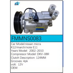 PartzBiz CE FMMNS0083 - Compressor for Nissan - FMMNS0083 PartzBiz CE FMMNS0083 - Compressor for Nissan - FMMNS0083