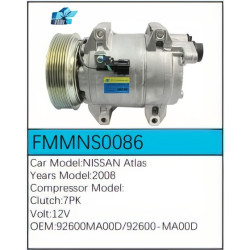 PartzBiz CE FMMNS0086 - Compressor for Nissan - FMMNS0086 PartzBiz CE FMMNS0086 - Compressor for Nissan - FMMNS0086