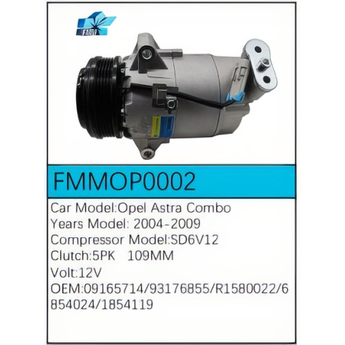 PartzBiz CE: -Compressor for  Opel - FMMOP0002