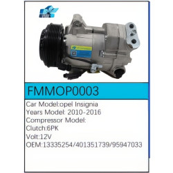 PartzBiz CE FMMOP0003 - Compressor for Opel - FMMOP0003 PartzBiz CE FMMOP0003 - Compressor for Opel - FMMOP0003