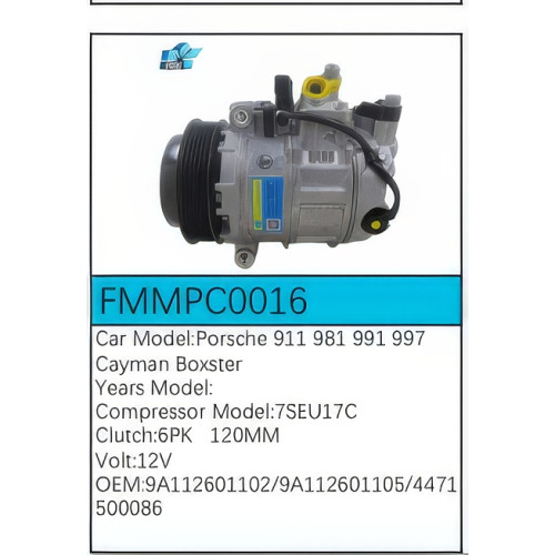 PartzBiz CE: -Compressor for Porsche - FMMPC0016 PartzBiz CE: -Compressor for Porsche - FMMPC0016