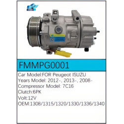 PartzBiz CE FMMPG0001 - Compressor for Peugeot - FMMPG0001 PartzBiz CE FMMPG0001 - Compressor for Peugeot - FMMPG0001