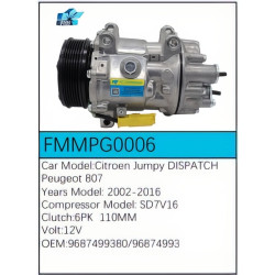 PartzBiz CE FMMPG0006 - Compressor for Citroën - FMMPG0006 PartzBiz CE FMMPG0006 - Compressor for Citroën - FMMPG0006