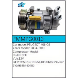 PartzBiz CE FMMPG0013 - Compressor for Peugeot - FMMPG0013 PartzBiz CE FMMPG0013 - Compressor for Peugeot - FMMPG0013
