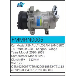 PartzBiz CE FMMRN0005 - Compressor for Renault - FMMRN0005 PartzBiz CE FMMRN0005 - Compressor for Renault - FMMRN0005
