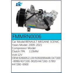 PartzBiz CE FMMRN0006 - Compressor for Renault - FMMRN0006 PartzBiz CE FMMRN0006 - Compressor for Renault - FMMRN0006