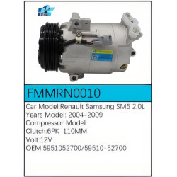 PartzBiz CE FMMRN0010 - Compressor for Renault - FMMRN0010 PartzBiz CE FMMRN0010 - Compressor for Renault - FMMRN0010