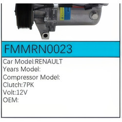 PartzBiz CE FMMRN0023 - Compressor FMMRN0023 PartzBiz CE FMMRN0023 - Compressor FMMRN0023