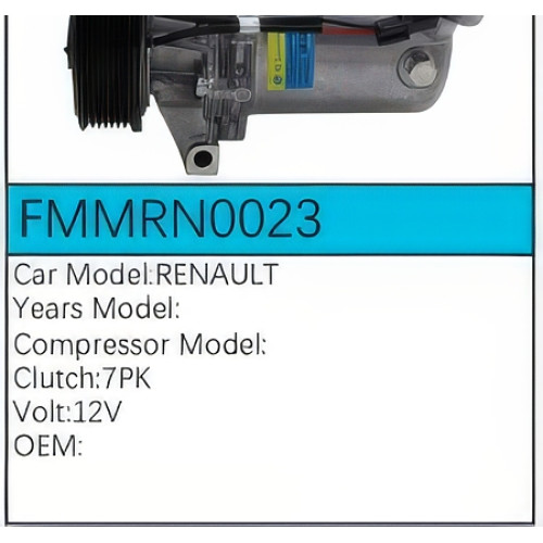 PartzBiz CE: -Compressor FMMRN0023 PartzBiz CE: -Compressor FMMRN0023