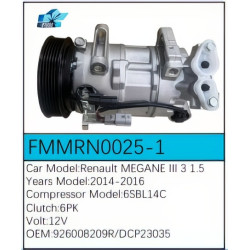 PartzBiz CE FMMRN0025-1 - Compressor for Renault - FMMRN0025-1 PartzBiz CE FMMRN0025-1 - Compressor for Renault - FMMRN0025-1