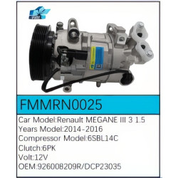PartzBiz CE FMMRN0025 - Compressor for Renault - FMMRN0025 PartzBiz CE FMMRN0025 - Compressor for Renault - FMMRN0025