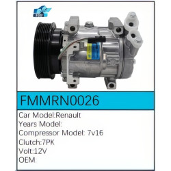 PartzBiz CE FMMRN0026 - Compressor for Renault - FMMRN0026 PartzBiz CE FMMRN0026 - Compressor for Renault - FMMRN0026
