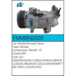 PartzBiz CE FMMRN0028 - Compressor for Renault - FMMRN0028 PartzBiz CE FMMRN0028 - Compressor for Renault - FMMRN0028