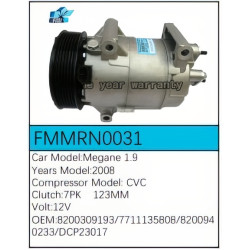 PartzBiz CE FMMRN0031 - Compressor for Renault - FMMRN0031 PartzBiz CE FMMRN0031 - Compressor for Renault - FMMRN0031
