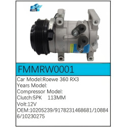 PartzBiz CE FMMRW0001 - Compressor for Roewe - FMMRW0001 PartzBiz CE FMMRW0001 - Compressor for Roewe - FMMRW0001