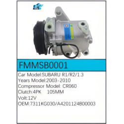 PartzBiz CE FMMSB0001 - Compressor for Subaru - FMMSB0001 PartzBiz CE FMMSB0001 - Compressor for Subaru - FMMSB0001