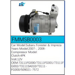 PartzBiz CE FMMSB0003 - Compressor for Subaru - FMMSB0003 PartzBiz CE FMMSB0003 - Compressor for Subaru - FMMSB0003