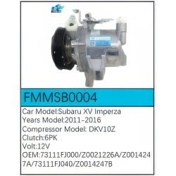 PartzBiz CE FMMSB0004 - Compressor for Subaru - FMMSB0004 PartzBiz CE FMMSB0004 - Compressor for Subaru - FMMSB0004