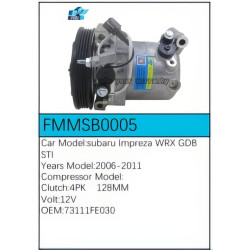 PartzBiz CE FMMSB0005 - Compressor for Subaru - FMMSB0005 PartzBiz CE FMMSB0005 - Compressor for Subaru - FMMSB0005
