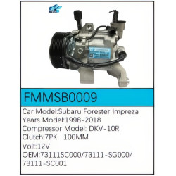 PartzBiz CE FMMSB0009 - Compressor for Subaru - FMMSB0009 PartzBiz CE FMMSB0009 - Compressor for Subaru - FMMSB0009