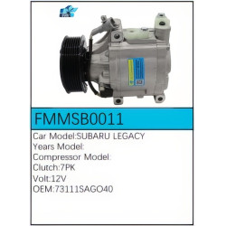 PartzBiz CE FMMSB0011 - Compressor for Subaru - FMMSB0011 PartzBiz CE FMMSB0011 - Compressor for Subaru - FMMSB0011