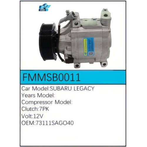 PartzBiz CE: -Compressor for Subaru - FMMSB0011 PartzBiz CE: -Compressor for Subaru - FMMSB0011