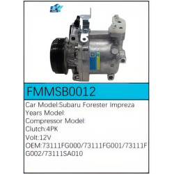 PartzBiz CE FMMSB0012 - Compressor for Subaru - FMMSB0012 PartzBiz CE FMMSB0012 - Compressor for Subaru - FMMSB0012