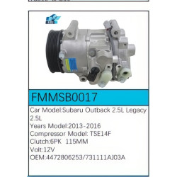 PartzBiz CE FMMSB0017 - Compressor for Subaru - FMMSB0017 PartzBiz CE FMMSB0017 - Compressor for Subaru - FMMSB0017