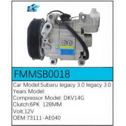 PartzBiz CE FMMSB0018 - Compressor for Subaru - FMMSB0018 PartzBiz CE FMMSB0018 - Compressor for Subaru - FMMSB0018