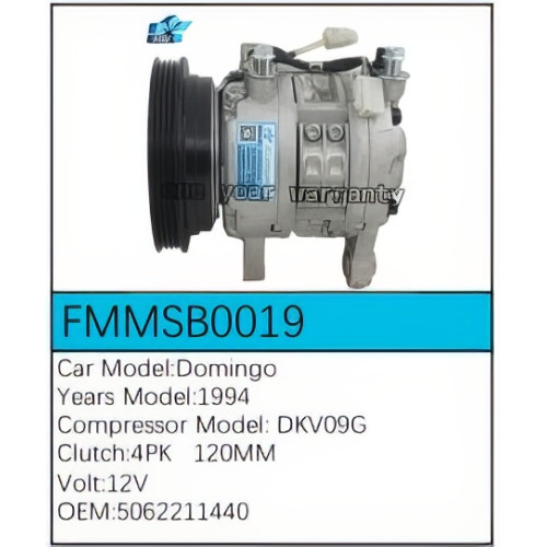 PartzBiz CE: -Compressor for  Subaru - FMMSB0019