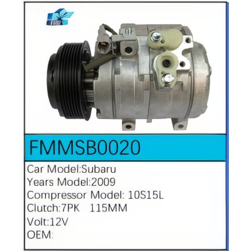 PartzBiz CE: -Compressor for Subaru - FMMSB0020 PartzBiz CE: -Compressor for Subaru - FMMSB0020