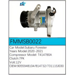 PartzBiz CE FMMSB0022 - Compressor for Subaru - FMMSB0022 PartzBiz CE FMMSB0022 - Compressor for Subaru - FMMSB0022