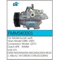 PartzBiz CE FMMSK0001 - Compressor for Suzuki - FMMSK0001 PartzBiz CE FMMSK0001 - Compressor for Suzuki - FMMSK0001