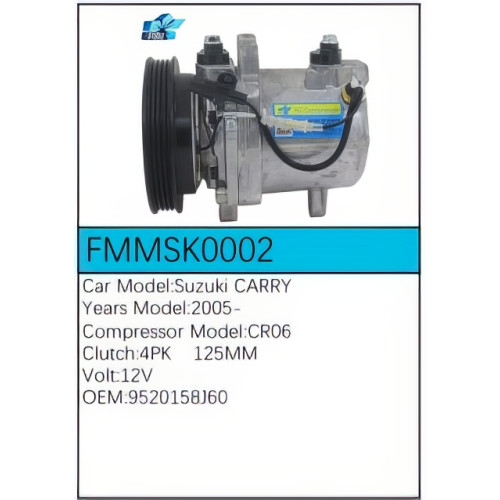 PartzBiz CE: -Compressor for Suzuki - FMMSK0002 PartzBiz CE: -Compressor for Suzuki - FMMSK0002