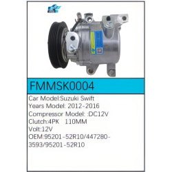 PartzBiz CE FMMSK0004 - Compressor for Suzuki - FMMSK0004 PartzBiz CE FMMSK0004 - Compressor for Suzuki - FMMSK0004