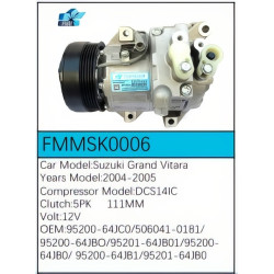 PartzBiz CE FMMSK0006 - Compressor for Suzuki - FMMSK0006 PartzBiz CE FMMSK0006 - Compressor for Suzuki - FMMSK0006