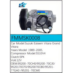 PartzBiz CE FMMSK0008 - Compressor for Suzuki - FMMSK0008 PartzBiz CE FMMSK0008 - Compressor for Suzuki - FMMSK0008