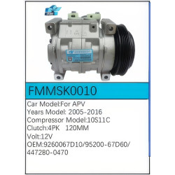 PartzBiz CE FMMSK0010 - Compressor for Suzuki - FMMSK0010 PartzBiz CE FMMSK0010 - Compressor for Suzuki - FMMSK0010