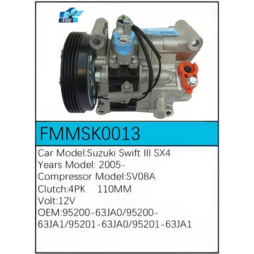 PartzBiz CE: -Compressor for Suzuki - FMMSK0013 PartzBiz CE: -Compressor for Suzuki - FMMSK0013