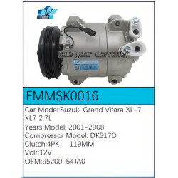PartzBiz CE FMMSK0016 - Compressor for Suzuki - FMMSK0016 PartzBiz CE FMMSK0016 - Compressor for Suzuki - FMMSK0016