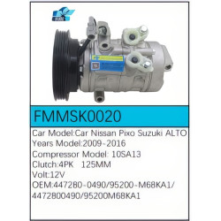 PartzBiz CE FMMSK0020 - Compressor for Suzuki - FMMSK0020 PartzBiz CE FMMSK0020 - Compressor for Suzuki - FMMSK0020