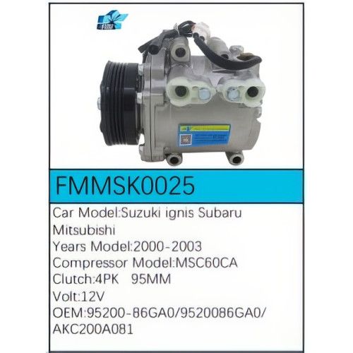 PartzBiz CE: -Compressor for  Suzuki - FMMSK0025