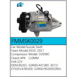 PartzBiz CE FMMSK0029 - Compressor for Suzuki - FMMSK0029 PartzBiz CE FMMSK0029 - Compressor for Suzuki - FMMSK0029