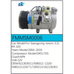 PartzBiz CE FMMSM0006 - Compressor for SsangYong - FMMSM0006 PartzBiz CE FMMSM0006 - Compressor for SsangYong - FMMSM0006