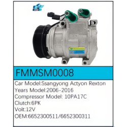 PartzBiz CE FMMSM0008 - Compressor for SsangYong - FMMSM0008 PartzBiz CE FMMSM0008 - Compressor for SsangYong - FMMSM0008